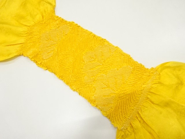 JAPANESE KIMONO / OBIAGE / SILK / SHIBORI